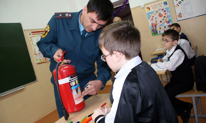 Обучение в учебном центре по пожарной безопасности